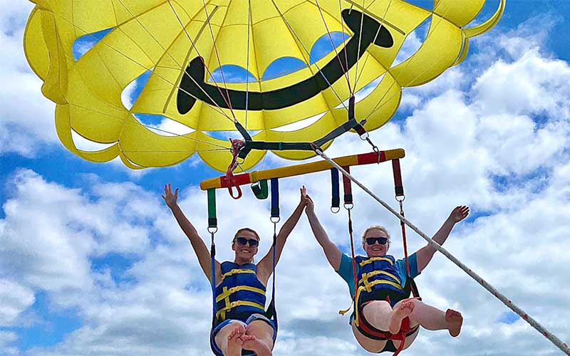 Paradise Parasail Thrilling Parasailing Rides On Fort Myers Beach