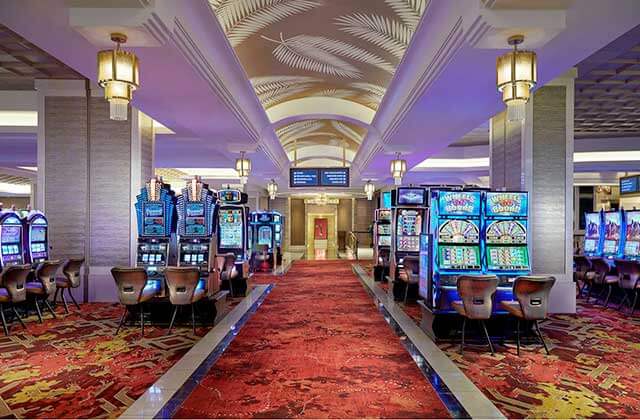 main floor of casino at seminole hard rock hotel casino tampa