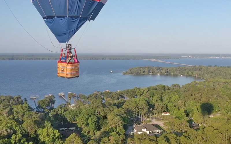 A Hot Air Balloon Ride in Jacksonville / St Augustine Areas