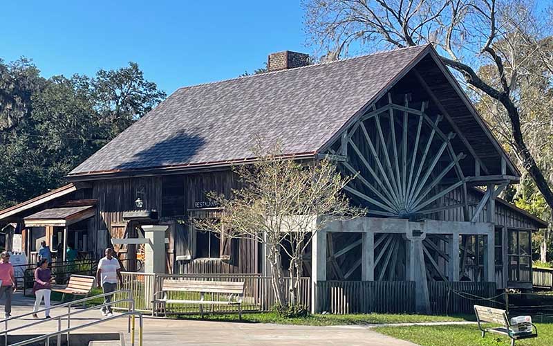 Old Sugar Mill Pancake House at De Leon Springs FL State Park