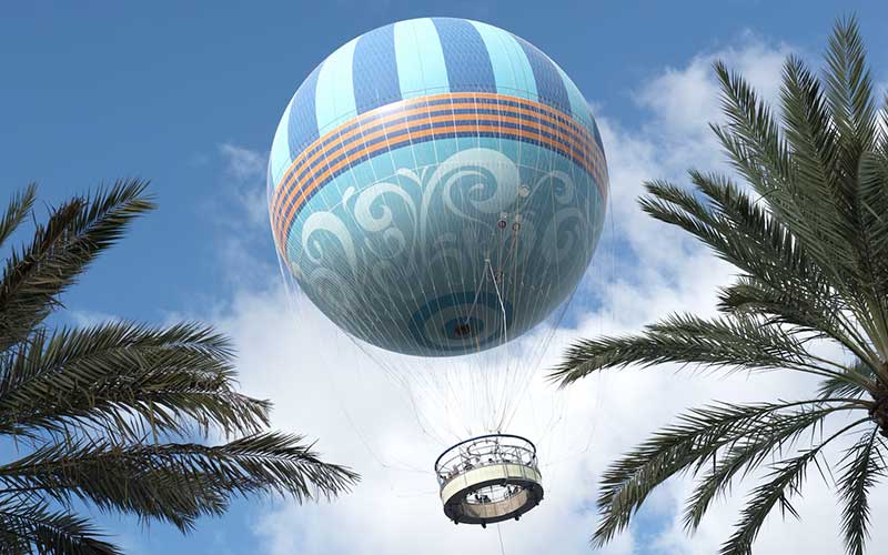 Aerophile Balloon Ride At Disney Springs, Walt Disney World