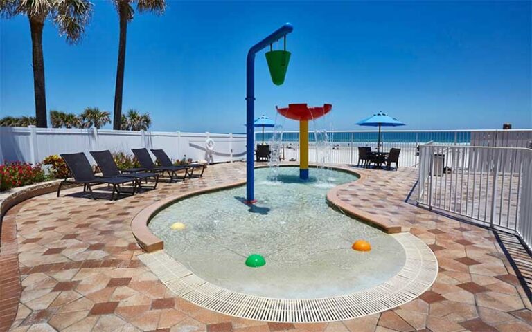 kids play area splash pad at holiday inn resort daytona beach oceanfront