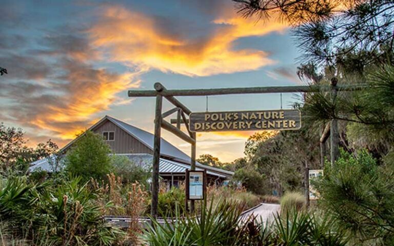 polk nature discovery center building at circle b bar reserve lakeland