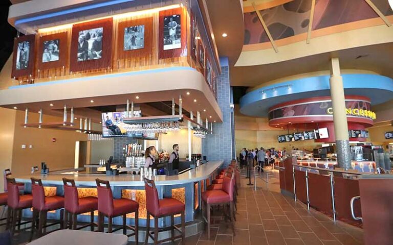 theater lobby with bar and ticket counters at cmx cinemas fallschase tallahassee