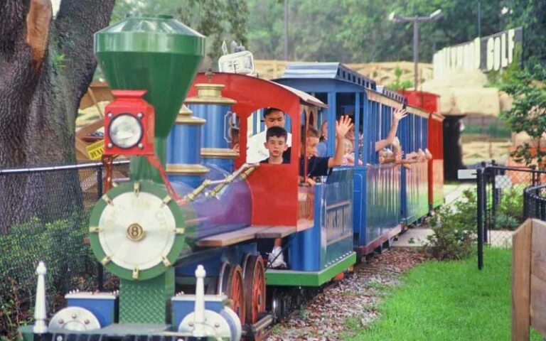 family train ride at splash city adventures pensacola