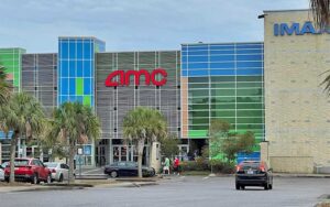 exterior of building with parking at amc bayou 15 pensacola