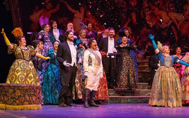 performers on stage at saenger theatre pensacola