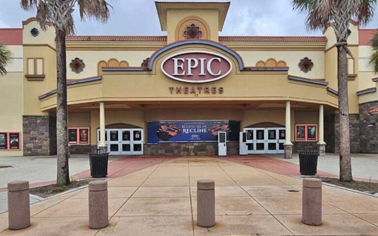 front exterior of cinema house at epic theatres of st augustine