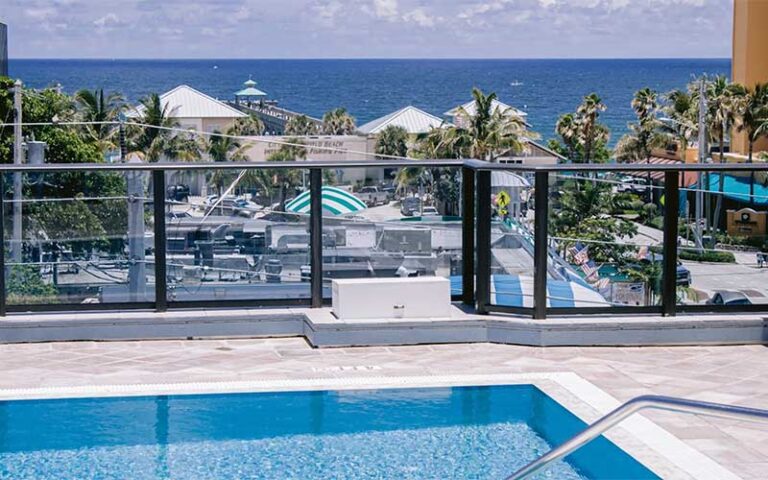 ocean view from pool deck at vistalmar beach resort deerfield beach