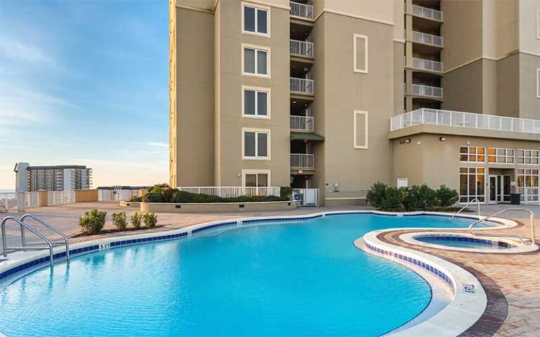 rooftop pool with hot tub at grand panama beach resort by emerald beach resorts