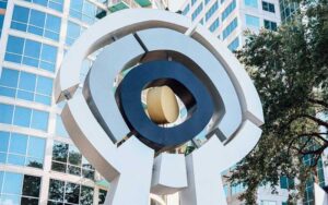 eye shaped sculpture downtown orlando united arts of central florida