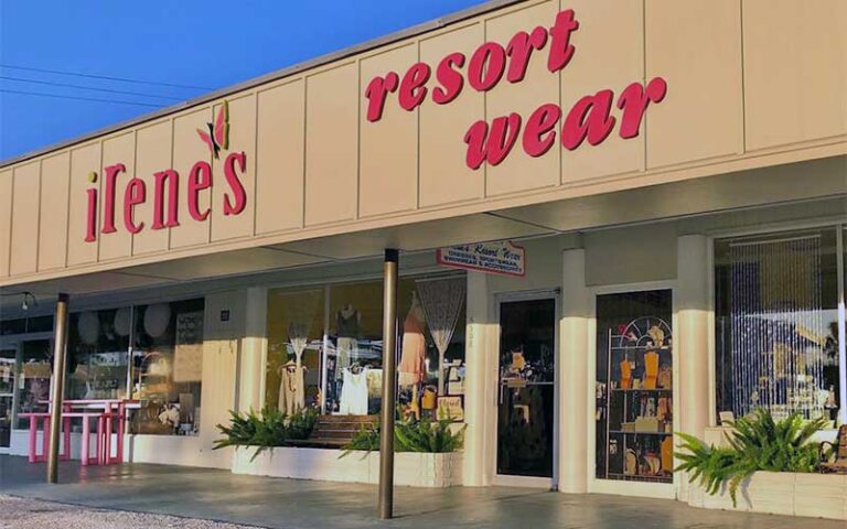 store front of womens apparel shop at island shopping center holmes beach anna maria island