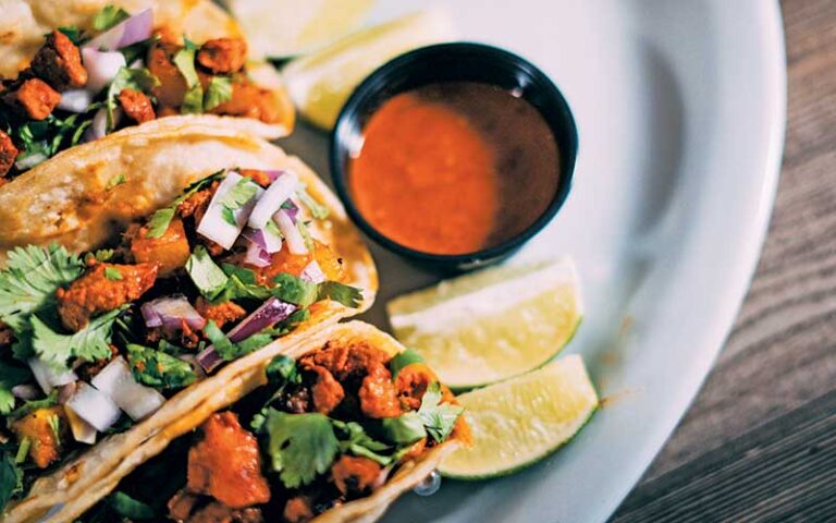 tacos birria with dip at san joses original mexican restaurant